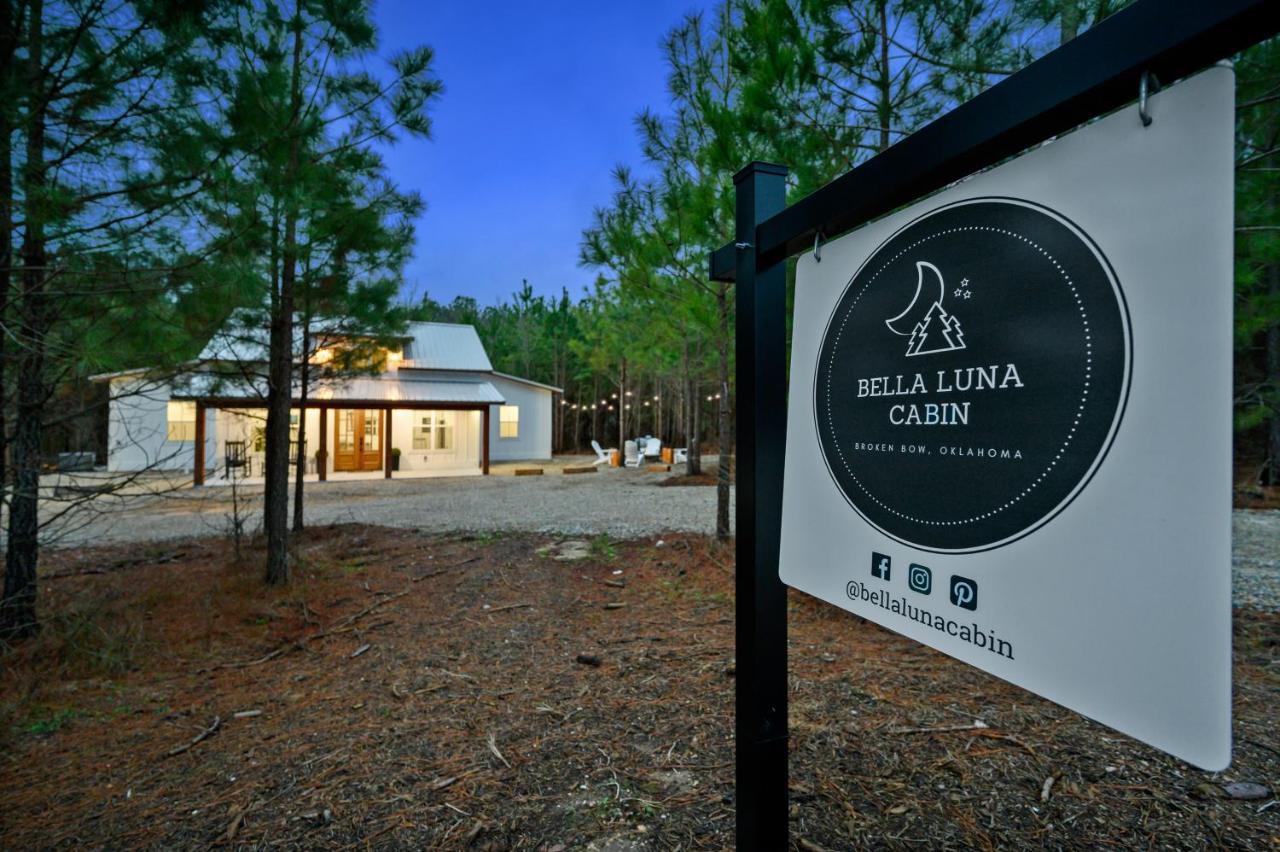 Bella Luna Cabin - Cozy Farmhouse Cabin, Private Deck, Swing Set, Fire Pit, Hot Tub Villa Broken Bow Kültér fotó